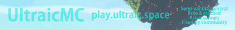 UltraicMC banner UltraicMC Minecraft server banner