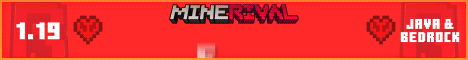 MineRival banner MineRival Minecraft server banner