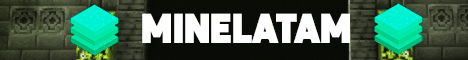 MineLatam banner MineLatam Minecraft server banner