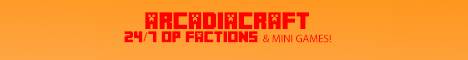 ArcadiaCraft banner ArcadiaCraft Minecraft server banner