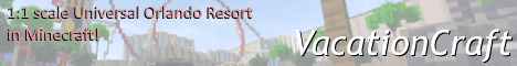 VacationCraft banner VacationCraft Minecraft server banner