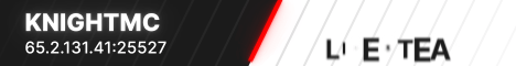 KnightMC banner KnightMC Minecraft server banner