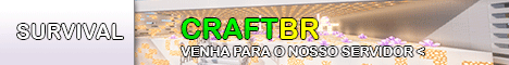 CraftBR Vanilla banner CraftBR Vanilla Minecraft server banner