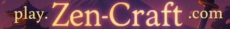 Zen-Craft banner Zen-Craft Minecraft server banner