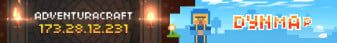 AdventuraCraft banner AdventuraCraft Minecraft server banner