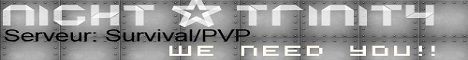 Night-Trinity banner Night-Trinity Minecraft server banner