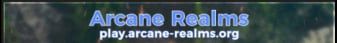 Arcane Realms SMP banner Arcane Realms SMP Minecraft server banner
