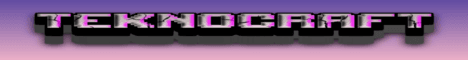 Teknocraft banner Teknocraft Minecraft server banner