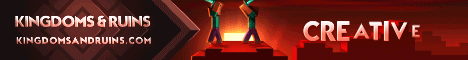 Kingdoms and Ruins banner Kingdoms and Ruins Minecraft server banner