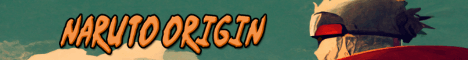 Naruto Origin banner Naruto Origin Minecraft server banner