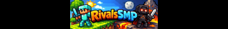 RivalsSMP banner RivalsSMP Minecraft server banner