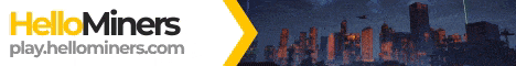 HelloMiners banner HelloMiners Minecraft server banner