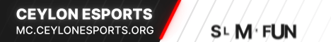 Ceylon Esports banner Ceylon Esports Minecraft server banner