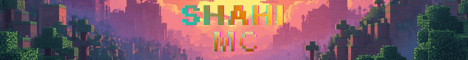 Shahi Mc banner Shahi Mc Minecraft server banner