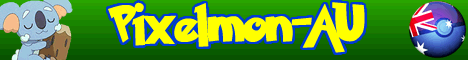 Pixelmon-AU banner Pixelmon-AU Minecraft server banner