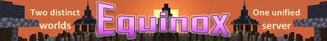 Equinox banner Equinox Minecraft server banner
