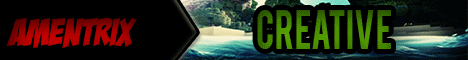 Amentrix banner Amentrix Minecraft server banner