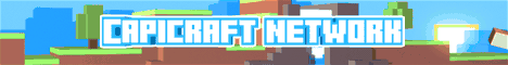Capicraft banner Capicraft Minecraft server banner