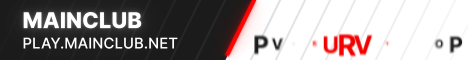MAINCLUB banner MAINCLUB Minecraft server banner