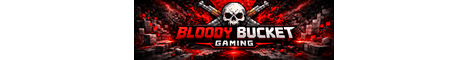 Bloody Bucket MC banner Bloody Bucket MC Minecraft server banner
