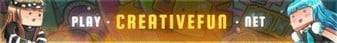 CreativeFun banner CreativeFun Minecraft server banner