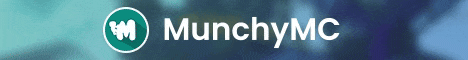 MunchyMC banner MunchyMC Minecraft server banner
