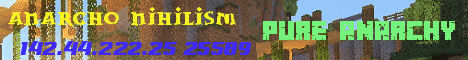 Anarcho Nihilism banner Anarcho Nihilism Minecraft server banner