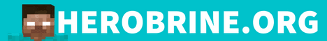 Herobrine.org banner Herobrine.org Minecraft server banner