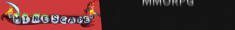 MineScape banner MineScape Minecraft server banner