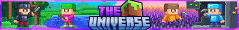 The Universe Network banner The Universe Network Minecraft server banner