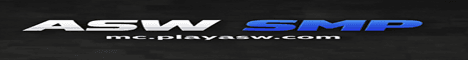 ASW SMP banner ASW SMP Minecraft server banner