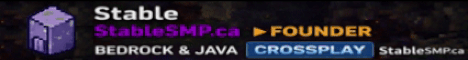 StableSMP banner StableSMP Minecraft server banner
