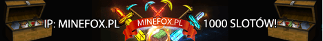 MineFox.pl banner MineFox.pl Minecraft server banner