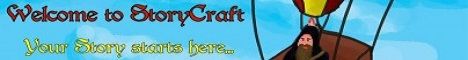 StoryCraft banner StoryCraft Minecraft server banner