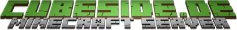 Cubeside.de banner Cubeside.de Minecraft server banner