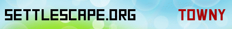 SettleScape banner SettleScape Minecraft server banner