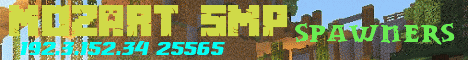 Mozarts Smp banner Mozarts Smp Minecraft server banner