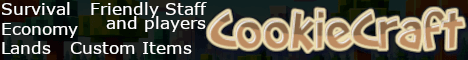 CookieCraft SMP banner CookieCraft SMP Minecraft server banner