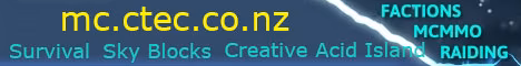 CTEC World banner CTEC World Minecraft server banner