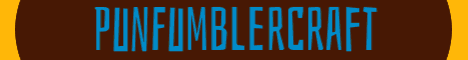 PunFumblerCraft banner PunFumblerCraft Minecraft server banner
