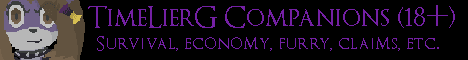 TimeLierG Companions banner TimeLierG Companions Minecraft server banner