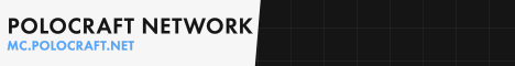 Polocraft Network banner Polocraft Network Minecraft server banner