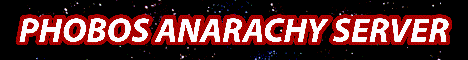 Phobos - Anarchy Without Hacks banner Phobos - Anarchy Without Hacks Minecraft server banner