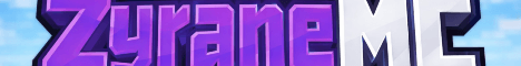 ZyraneMC banner ZyraneMC Minecraft server banner