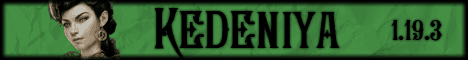Kedeniya banner Kedeniya Minecraft server banner