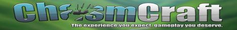 ChasmCraft banner ChasmCraft Minecraft server banner