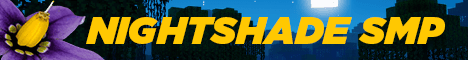 NightshadeSMP banner NightshadeSMP Minecraft server banner