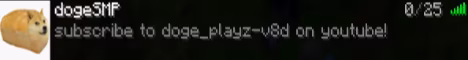 dogeSMP banner dogeSMP Minecraft server banner