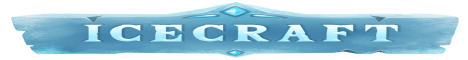 IceCraft banner IceCraft Minecraft server banner