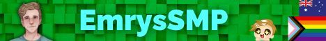 EmrysSMP banner EmrysSMP Minecraft server banner